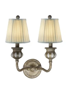 SPW19065-P93 - DALE TIFFANY Evita 2 LT Wall Sconce (15" x 8.5” x 16”) - Picture 1 of 2