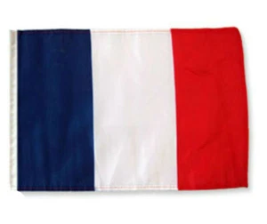 12x18 12"x18" France Sleeve Flag Boat Car Garden 100D - Picture 1 of 1