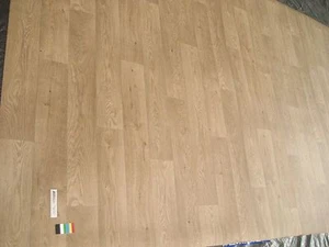 6941 PVC Belag 200x395 Boden Bodenbelag Rest Cv Eiche rustikal design Holz dekor - Bild 1 von 7