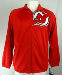 New Jersey Devils NHL Men's Big & Tall Track Jacket - Picture 1 of 10