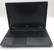 HP ZBook 15 G2 i5-4210M 2.60GHz 8GB Ram 500GB HDD Quadro K610M Win10 laptop