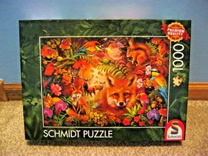 SCHMIDT 1000 PIECE PUZZLE FLOWERS, FUR & FEATHERS 2025 IN STOCK! CIRO MARCHETTI! - Picture 1 of 6