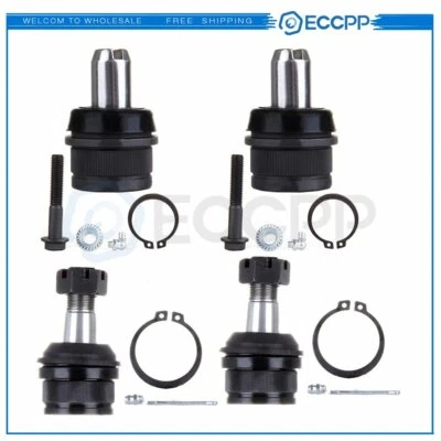 Kit de suspensión de rótulas delanteras superiores e inferiores para Ford F-150 1987-1996 2x2 4 piezas Foto 1 de 4