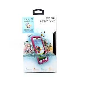 LIFEPROOF CASE FOR SAMSUNG GALAXY S4 NUUD WATERPROOF MAGENTA CLR *NEW*1* 1801-03 - Picture 1 of 1