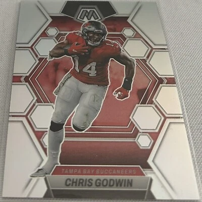 2023 Panini Mosaic Football Chris Godwin Tampa Bay Buccaneers Silver Prizm #228 - Image 1 of 3