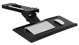 Mount-It! Bandeja para teclado y mouse para computadora debajo de escritorio con almohadilla de muñeca de gel - Imagen 1 de 9