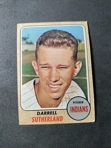 1968 Topps Baseball #551 Darrell Sutherland 
