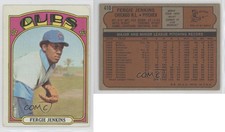 1972 Topps Fergie Jenkins #410 HOF