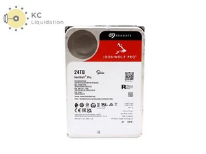 Disco duro interno Seagate IronWolf Pro 24 TB 3,5" SATA ST24000NT002 - Imagen 1 de 5