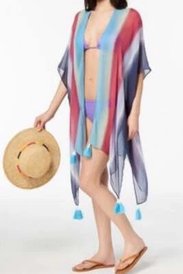 Traje de baño Cejon Rainbow By The Sea Boho Topper azul marino talla única ¡NUEVO CON ETIQUETAS! $58 Foto 1 de 4