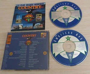 2 CD ALBUM LES PLUS GRANDS MOMENTS COUNTRY VOL.2 32 TITRES 1994 - Foto 1 di 1