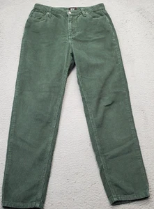 Pantalones de mamá BDG Urban Outfitters para mujer talla 28 verde pana tiro alto cintura baja - Imagen 1 de 8