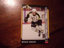 1999-00 Brandon Wheat Kings WHL RYAN CRAIG Single Card HENDERSON SILVER KNIGHTS