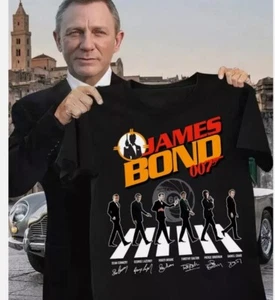 James Bond 007 Signature Thank You For The Memories Tee T-Shirts All Size S-5XL - Picture 1 of 6