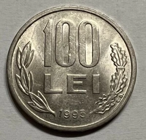 Romania 100 Lei 1993 UNC - Picture 1 of 2