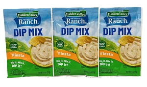 Hidden Valley Ranch Dips Fiesta Thick & Creamy Dip Recipe Mix 1.1oz ( 3 Pack ) - Picture 1 of 1