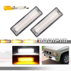 Clear Switchback LED Signal Light for 88-97 Nissan D21 Hardbody 88-95 Pathfinder - Picture 1 of 12
