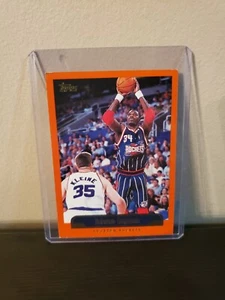 1999-00 Topps Chrome Refractor #105 Hakeem Olajuwon Houston Rockets - Picture 1 of 7
