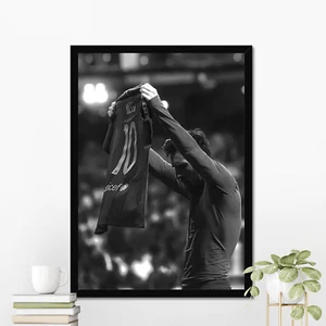 Lionel Messi Poster, Football Wall Art, Vintage Football Poster (A2) - Picture 1 of 5