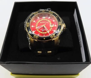 Invicta Pro Diver Men's Quarts Watch, Red/Black/Gold, 48mm (6992) - Picture 1 of 8