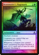 Beastmaster's Magemark FOIL Guildpact NM Green Common MAGIC MTG CARD ABUGames
