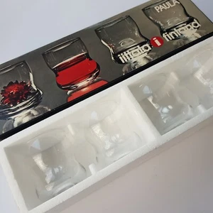 iittala Paula Licor Vaso Caja de 4 Finlandia Diseño Nórdico Vintage 140ml - Imagen 1 de 16