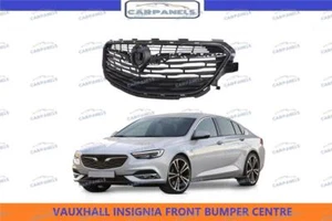VAUXHALL INSIGNIA RADIATOR GRILLE 2017 - 2021 39107927 TOP OF BUMPER - Picture 1 of 6