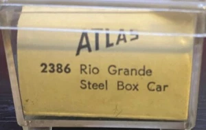 Atlas N Scale - 40' Steel Boxcar Rio Grande 67598 - 2386 - 0603 - Picture 1 of 2
