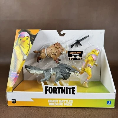 Fortnite Duo Mode Series 01 #192 Beast Battles Wildlife Pack Action Figures - Image 1 of 4