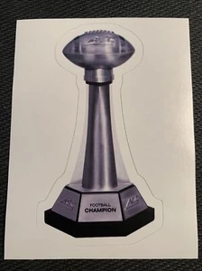 ACC Football Championship Trophäe Aufkleber 3,8" hoch - Atlantikküste Konferenz - Bild 1 von 1
