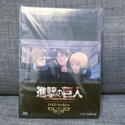 Attack on Titan OAD Archive Blu-ray NEW - All 8 Episodes Limited Edition Artwork Foto 1 de 3