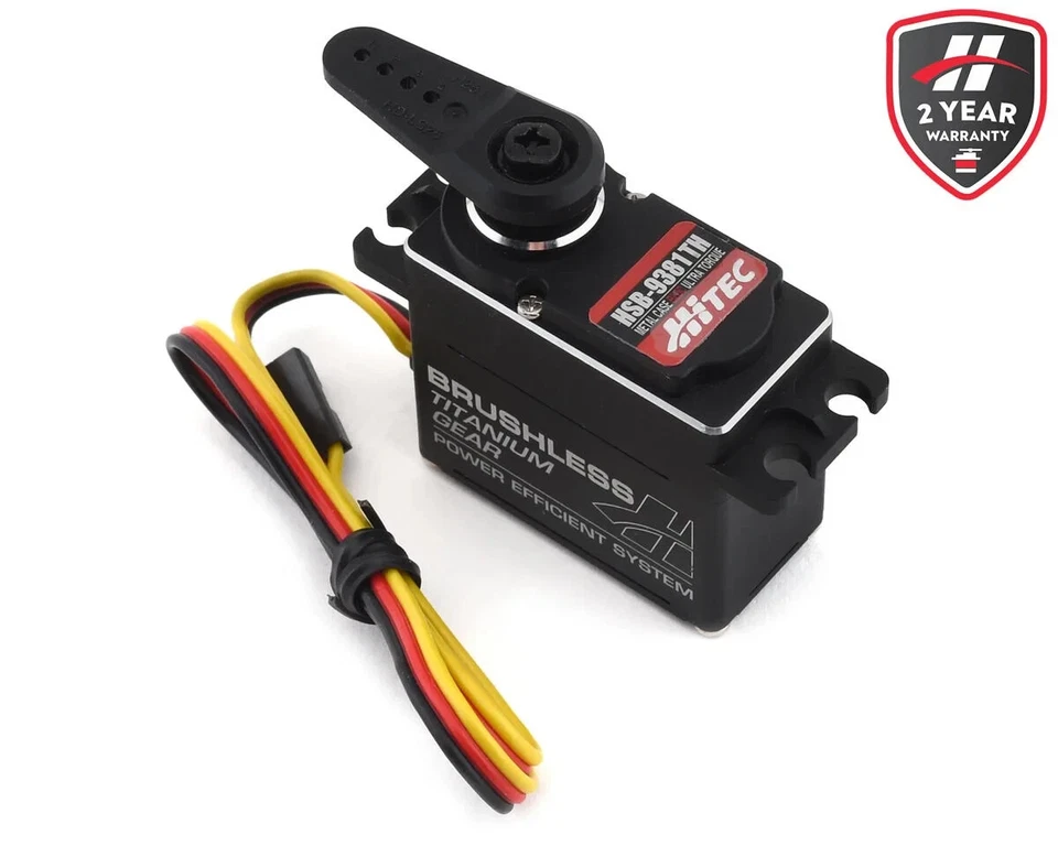 Hitec HSB-9381TH Ultra Torque Brushless Titanium Gear Servo (High Voltage) - Image 1 of 3