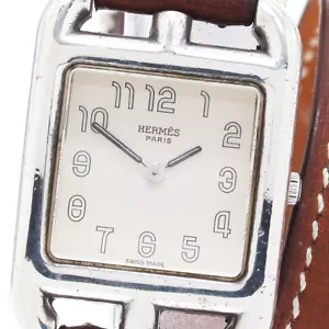 HERMES Cape Cod CC1.250 Double Tour Silver Dial Quartz Ladies Watch_871343 - Picture 1 of 7