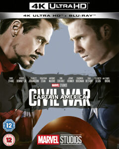 Captain America: Civil War Blu-ray (2019) Chris Evans, Russo (DIR) cert 12 2
