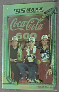 Jeff Gordon 1995 Maxx Premier Plus Crown Chrome #160 See Thru Acetate Parallel - Picture 1 of 2