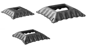 Wandrosette Bodenrosette 12 -40 mm 50-80mm Blende Abschluss Stahl Roh - Bild 1 von 9