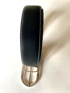 LACOSTE Genuine Leather Reversible Belt Men Sz 38 Brown/Black - Picture 1 of 5