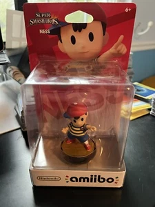 Nintendo amiibo Super Smash Bros Series Ness Character Figure - New In Box - Picture 1 of 4
