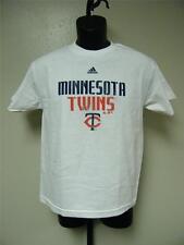 Neu Minnesota Twins Adidas Weiß Jugendliche M 10/12 Shirt