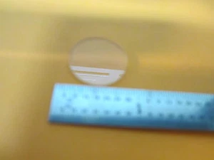 MICROSCOPE RETICLE LENS MICROMETER OPTICS BIN#9-25 - Picture 1 of 6