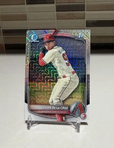 2025 1st Bowman Chrome - Prospects Elian De La Cruz Arizona Diamondbacks (RC) - Imagen 1 de 2
