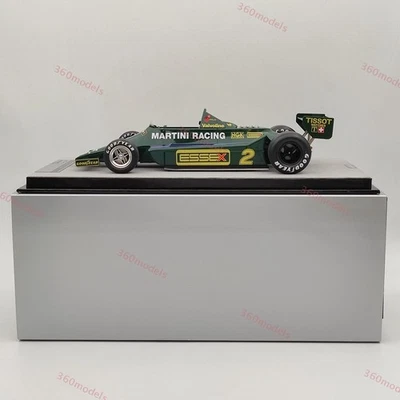 Tecnomodel 1/18 Mythos Series Lotus 79 1979 ltaly GP Car #1 Carlos Rentemann - Photo 1/4