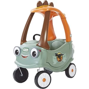little tikes T-Rex Cozy Coupe by Dinosaur Ride-On Car for Kids, Multicolor Large - Bild 1 von 9