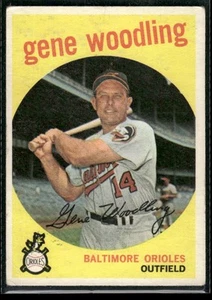 1959 Topps #170 Gene Woodling VG - Picture 1 of 2