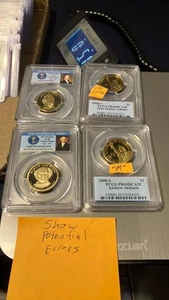 2008 S Presidential Proof Set PCGS PR69, Limited Edition Portrait Set with error - Bild 1 von 5