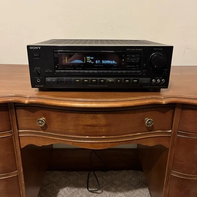 Sony Digital Signal Processing Control Amp Model # STR-D1011S Tested & Working - Image 1 of 4