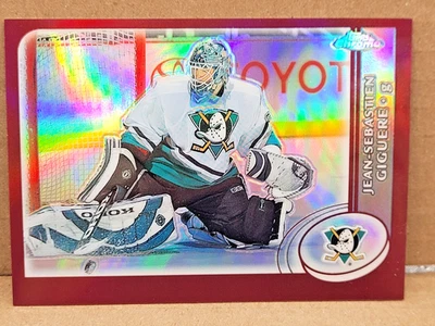 2002-03 Topps Chrome Jean-Sebastien Giguere Refractor #76 - Image 1 of 2