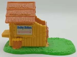 Littlest Pet Shop Zoo Baby Zebra and Mouse House Only LPS 1993 Kenner Tonka De colección - Imagen 1 de 10