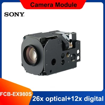 SONY FCB-EX980S NTSC Integrated Camera Module 26XOptical Zoom+12XDigital Zoom - Image 1 of 4