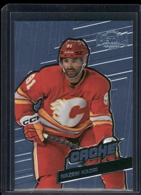 2022-23 SkyBox Metal Universe #C-31 Nazem Kadri Cache Platinum Blue #/15 - Image 1 of 2